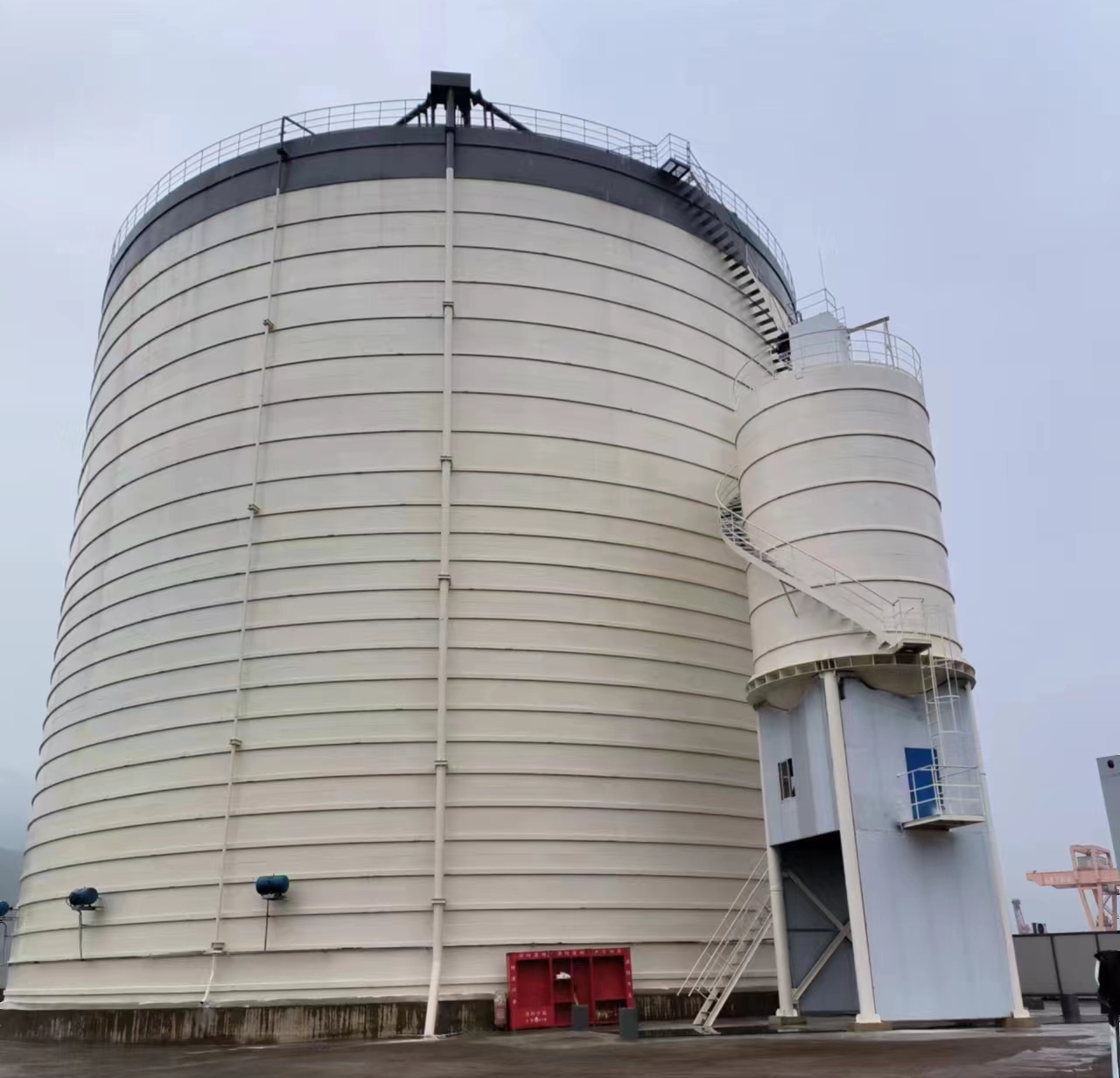 临城10万吨水泥钢板库